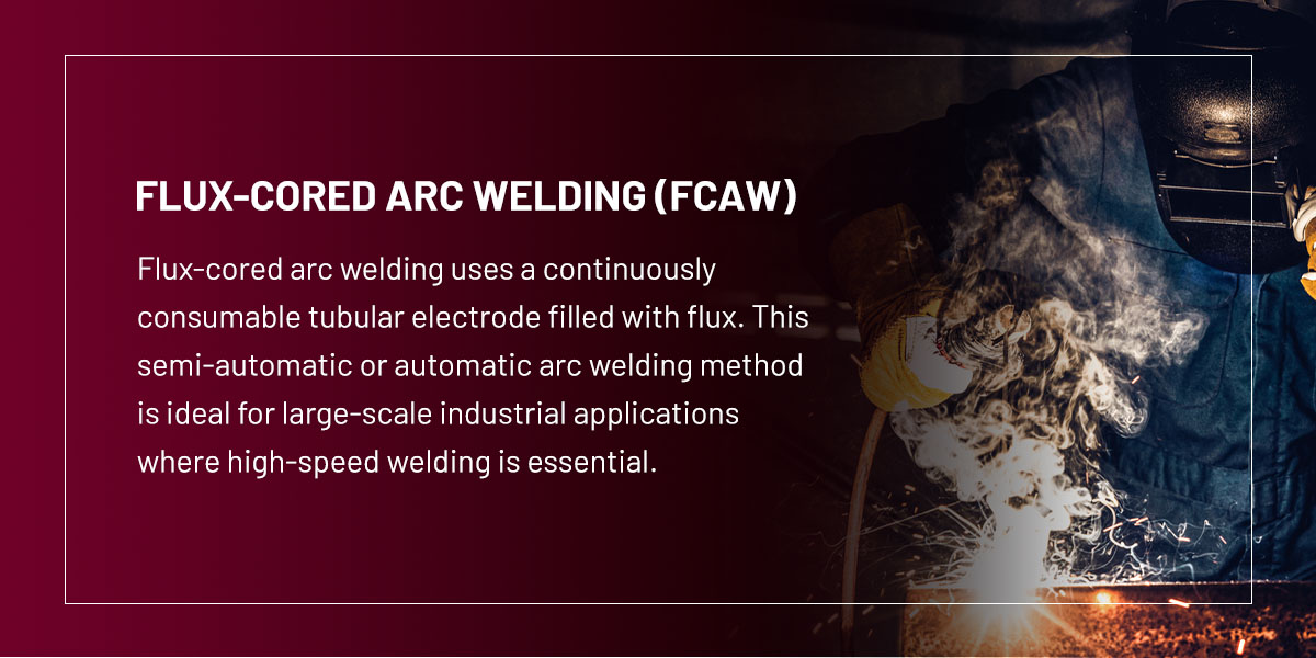 Flux-Cored Arc Welding (FCAW)