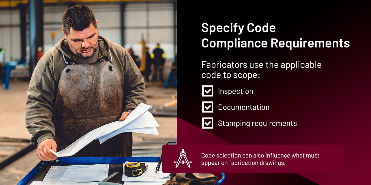 Specify Code Compliance Requirements